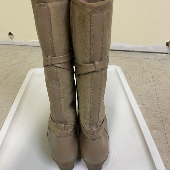 Vintage 1970s perfect condition Morlands Suede Boot made in England US size 6.5 - Picture 2 of 6